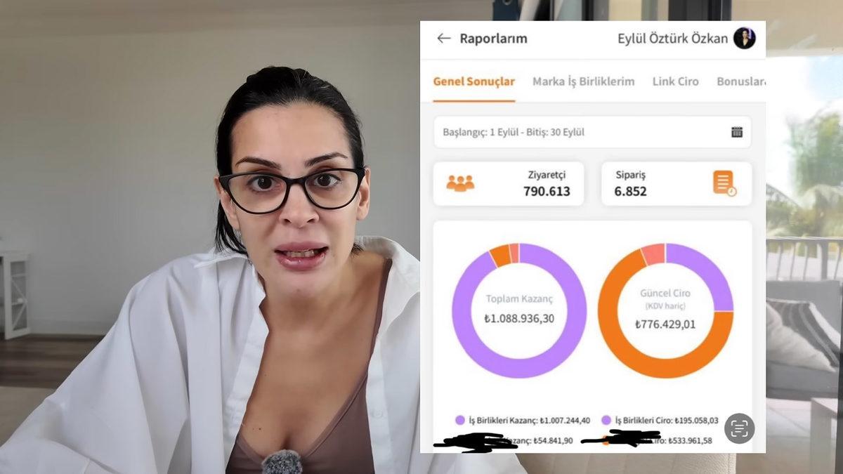 Mal Varlığına El Konan Eylül Öztürk, Dudak Uçuklatan Aylık Kazancını Açıkladı... [Video]