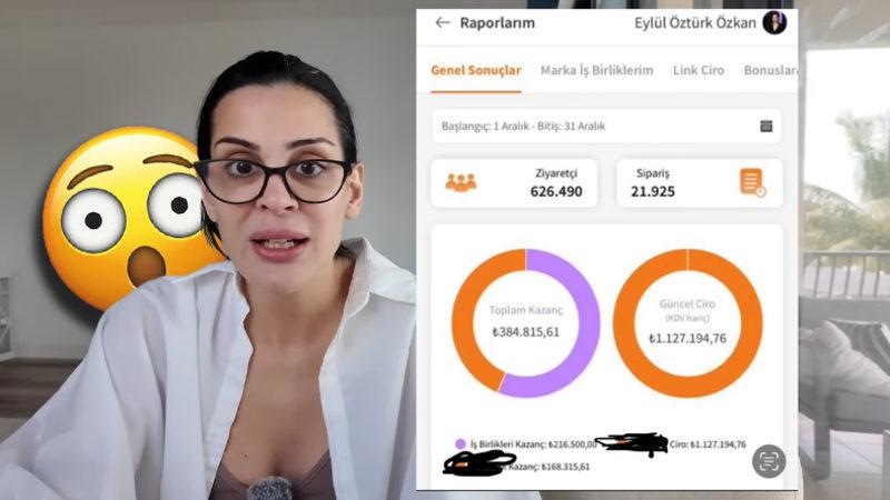 Mal Varlığına El Konan Eylül Öztürk, Dudak Uçuklatan Aylık Kazancını Açıkladı... [Video]