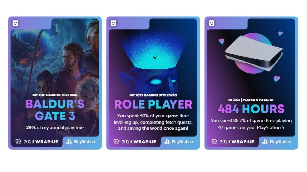 PlayStation, 2023 Yılının Kişisel Özetini Gösteren 