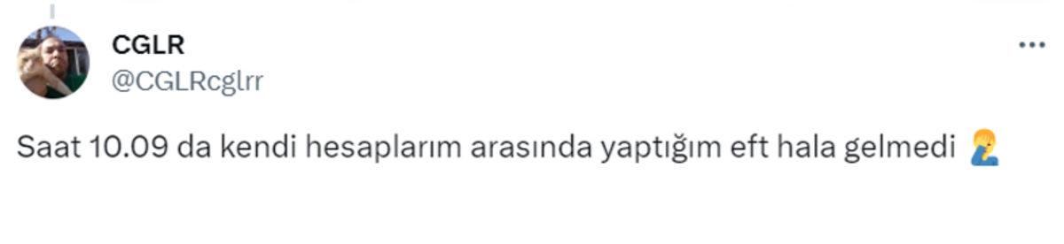 SORUN ÇÖZÜLDÜ: Türkiye Genelinde EFT ile Para Göndermede Sorun Yaşandı