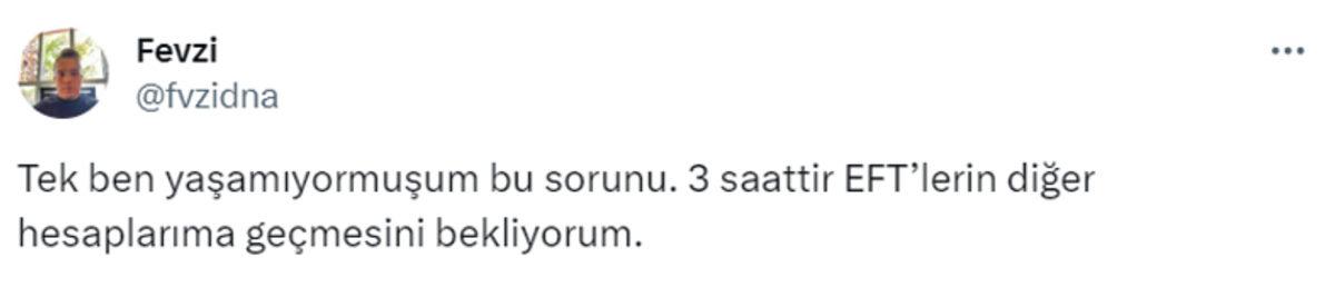SORUN ÇÖZÜLDÜ: Türkiye Genelinde EFT ile Para Göndermede Sorun Yaşandı