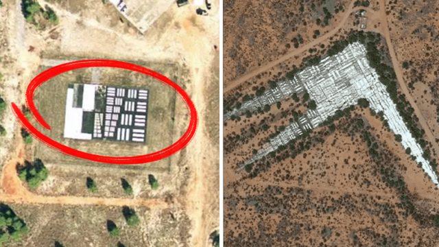 Amerika’da Görülen Bu Dev Barkodumsu Sembollerin Sırrı Nedir? Üstelik Her Eyalette Var!