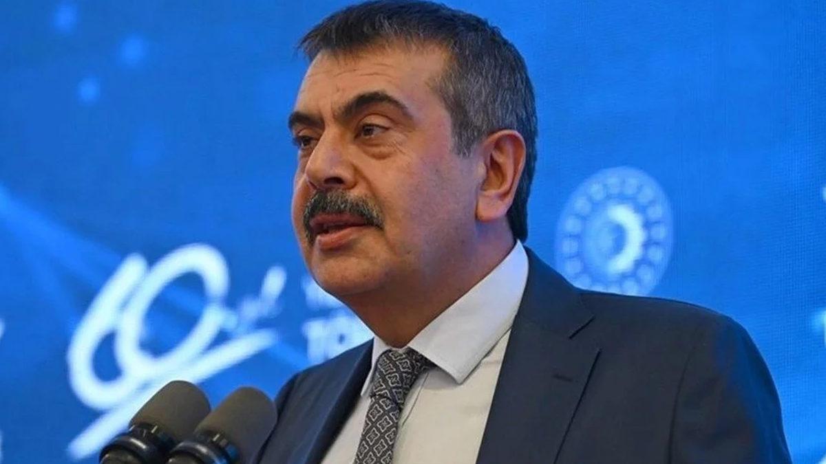 Millî Eğitim Bakanı’ndan, 