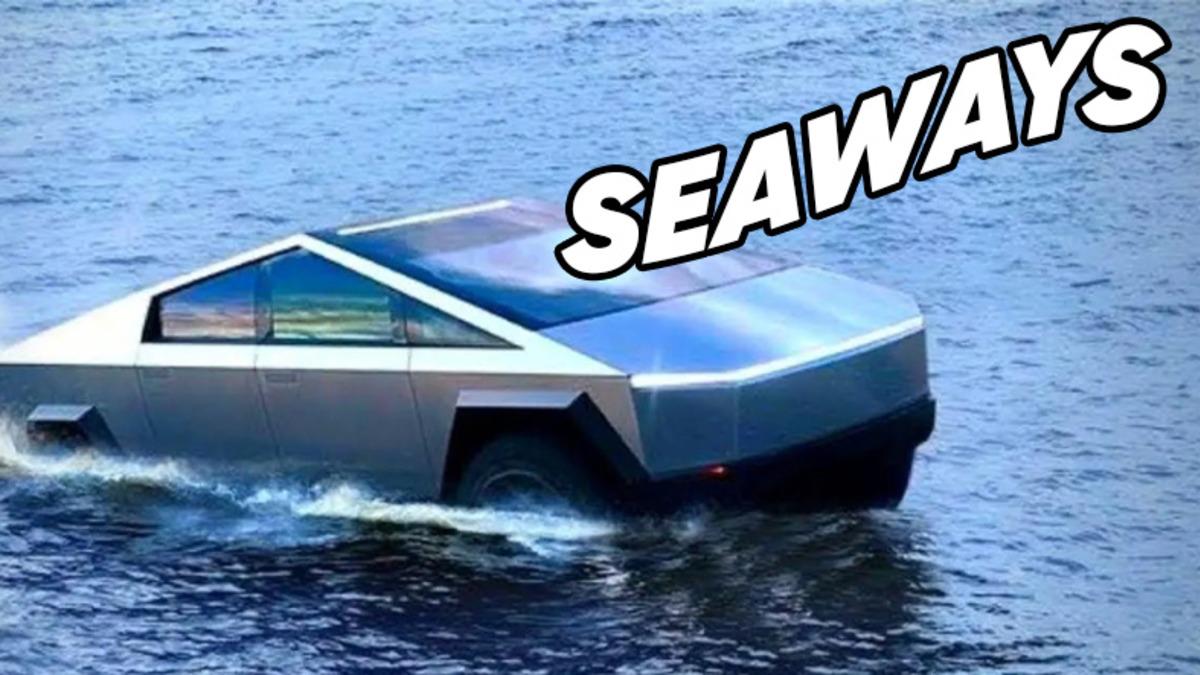 Elon Musk, Tesla Cybertruck’ın Tekneye Dönüşeceğini Açıkladı: Su Üstünde 100 Metre Gidebilecek!