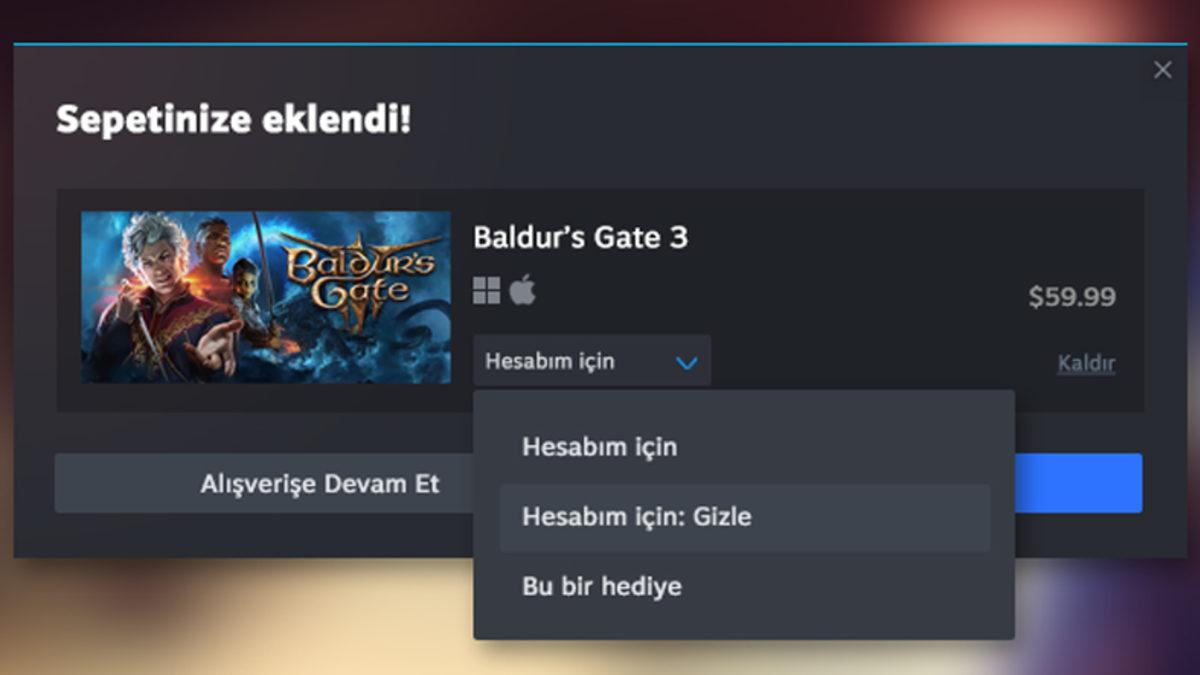 Steam’e Oyun Gizleme Geliyor: Oynamaktan 