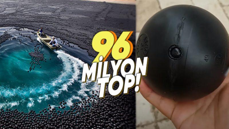 ABD, Barajlarına Neden Bu Siyah Toplardan Bırakıyor? Sebebi Epey Mantıklı!