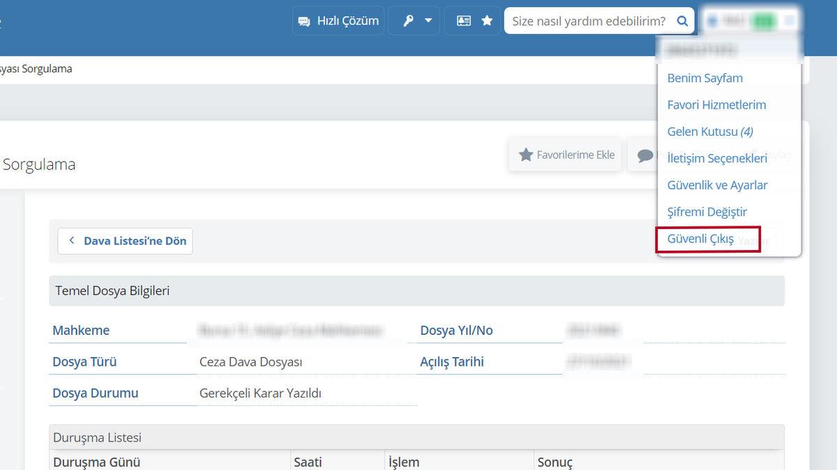 Adresinize Tebligat Gelmeden Önce e-Devlet Üzerinden Dava Dosyası Sorgulama Yaparak Adınıza Dava Açılıp Açılmadığına Bakın