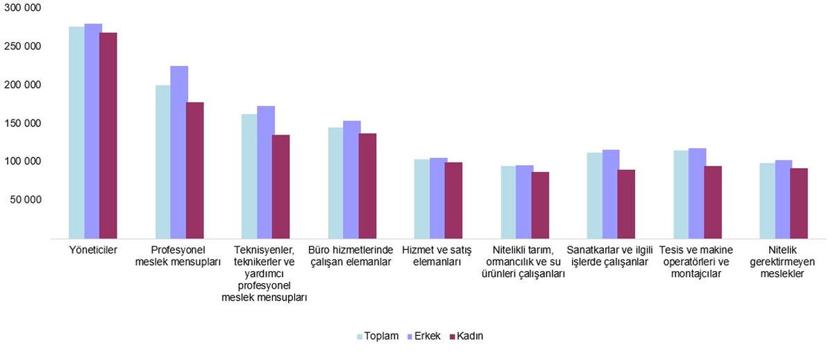 Türkiye’nin Maaş Ortalaması Açıklandı! İşte TÜİK’e Göre En Çok Kazandıran Meslekler