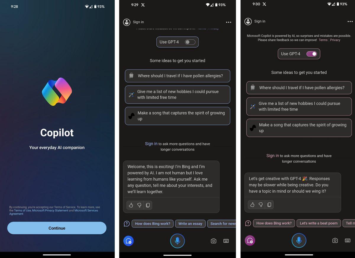 Bedavaya GPT-4 ve DALL-E 3 Kullanmanıza İzin Veren Yapay Zekâ Modeli Microsoft Copilot’un Mobil Uygulaması iOS’a da Geldi
