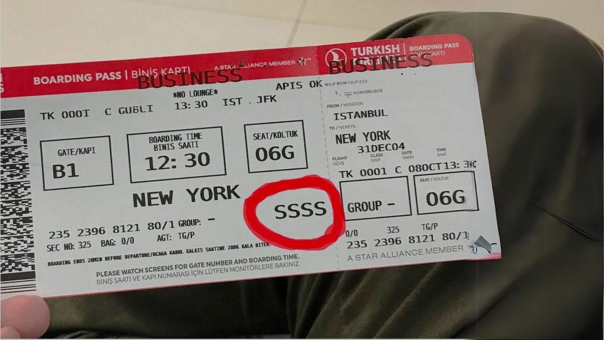 Uçak Biniş Kartınızda 