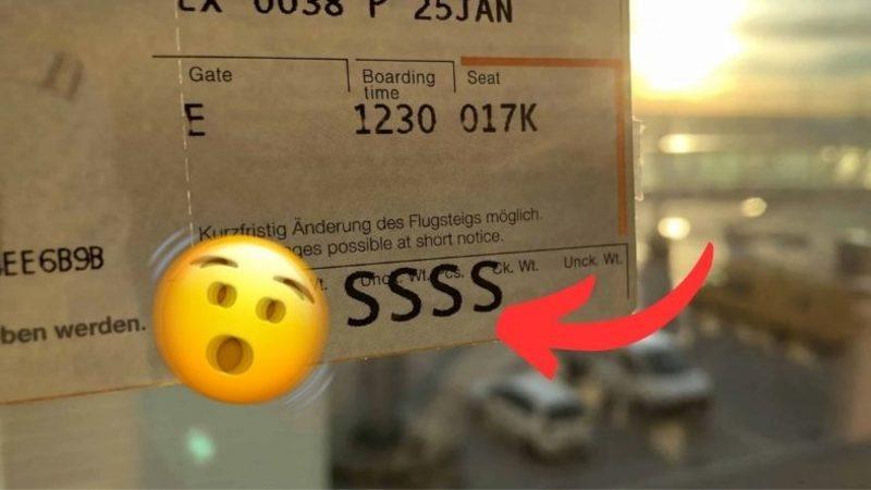 Uçak Biniş Kartınızda "SSSS" İbaresini Görürseniz Tedirgin Olmanızda Fayda Var! Peki Ne Anlama Geliyor?