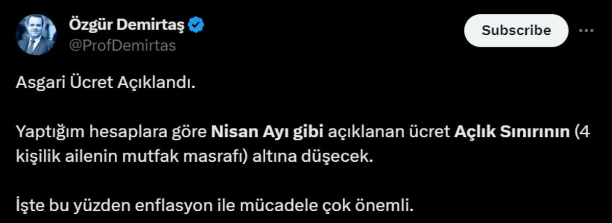 Asgari Ücret Zammıyla Artan Alım Gücümüz Tahminen Hangi Aylarda Dönüp Dolaşıp Aynı Yerine Gelir?