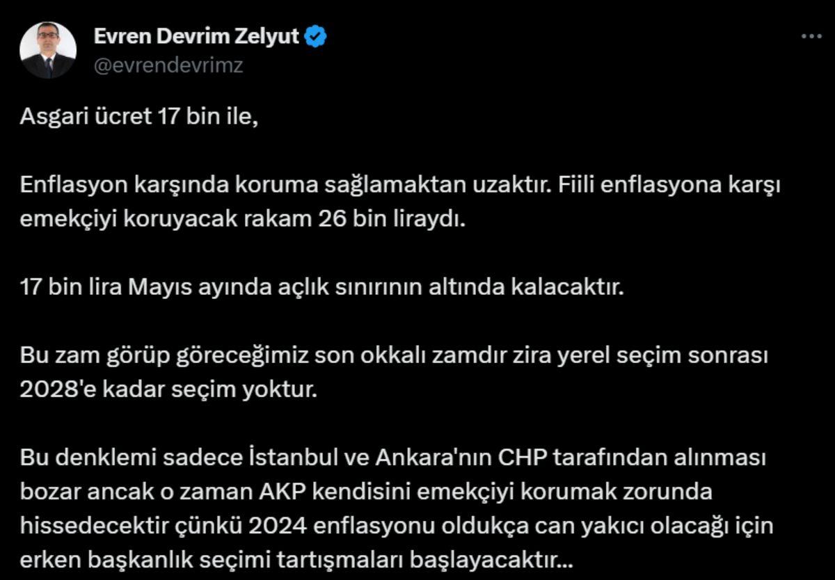 Asgari Ücret Zammıyla Artan Alım Gücümüz Tahminen Hangi Aylarda Dönüp Dolaşıp Aynı Yerine Gelir?
