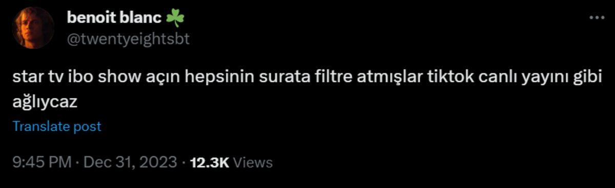 İbo Show’un Yılbaşı Programında Ünlülerin Yüzlerine Uygulanan Filtre Sosyal Medyada Alay Konusu Oldu