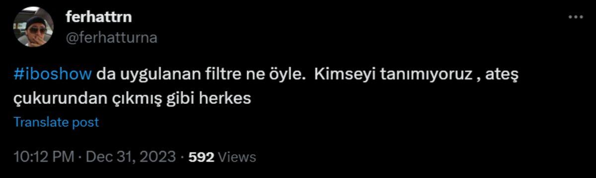 İbo Show’un Yılbaşı Programında Ünlülerin Yüzlerine Uygulanan Filtre Sosyal Medyada Alay Konusu Oldu