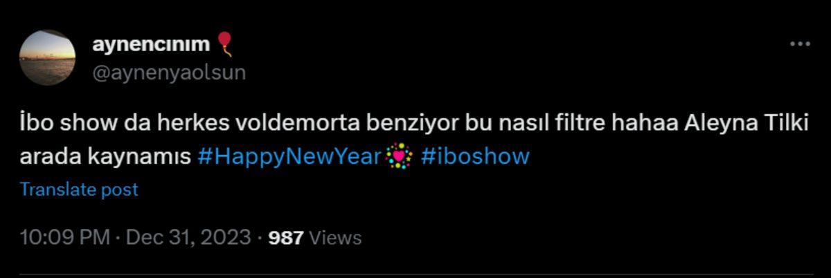 İbo Show’un Yılbaşı Programında Ünlülerin Yüzlerine Uygulanan Filtre Sosyal Medyada Alay Konusu Oldu