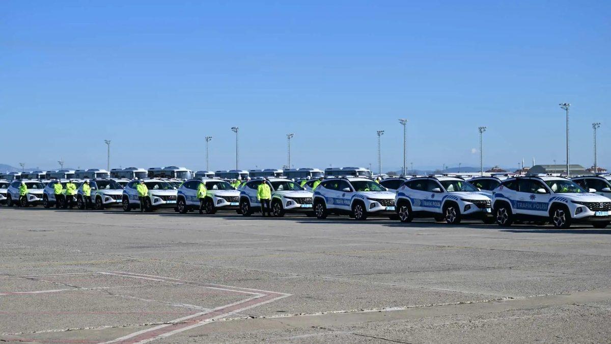 Emniyet Genel Müdürlüğüne 1000 Adet Hyundai Tucson Teslim Edildi