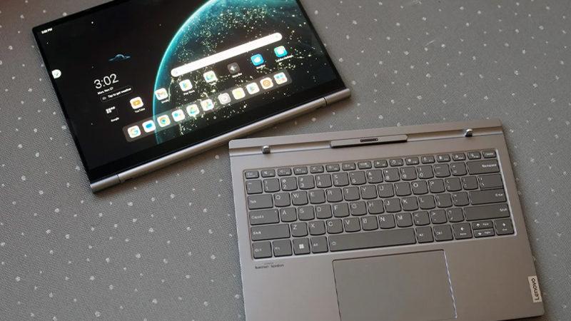 Her Eve Lazım: Aynı Anda Hem Android Tablet Hem de Windows Bilgisayar Olabilen Lenovo ThinkBook Plus Gen 5 Hybrid Duyuruldu