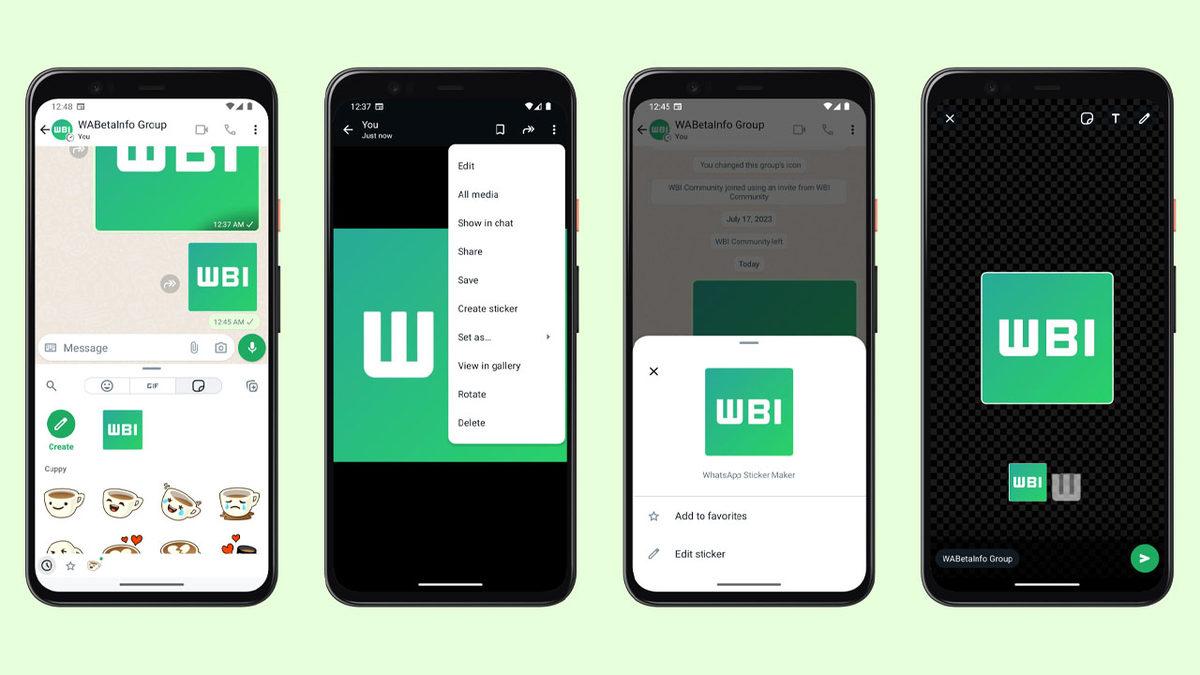 WhatsApp’ın Çıkartma Oluşturma Özelliği, iOS’tan Sonra Android’e de Geliyor!