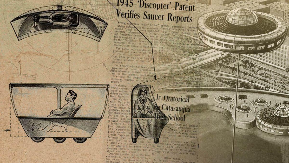 UFO’nun Patentini Alan Gizemli Mühendisin Hayranlık Duyacağınız Dehası: Tasarımını ABD Ordusuna Göndermiş!