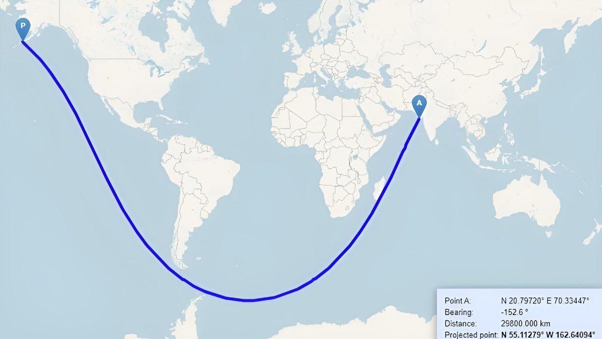 Hindistan’dan Dümdüz İlerleyerek Hiçbir Kara Parçasına Değmeden Amerika’ya Ulaşmak Mümkün! İyi de Nasıl?