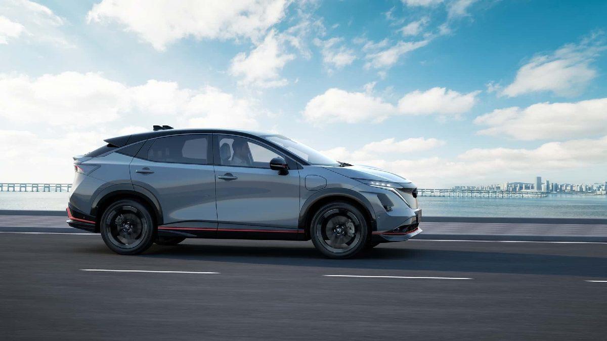 Formula E Sesi Çıkaran Elektrikli Otomobil Nissan Ariya Nismo Tanıtıldı