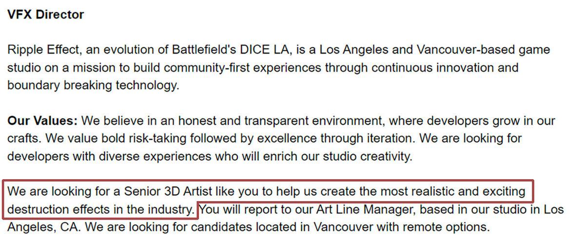 Bir Sonraki Battlefield Oyunu, Çevre Yıkımı Konusunda Sektör Öncüsü Olacak