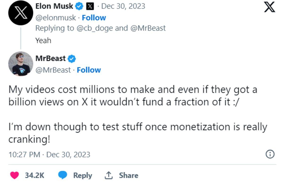 MrBeast, İlk Defa X’te Video Yayımladı (Kaç Para Kazanacağını Test Edecek)