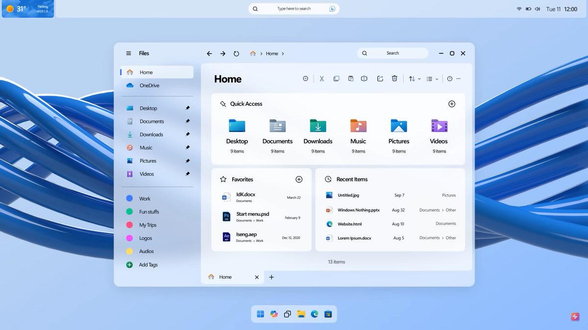 Windows 12 İçin Geliştirilen, 