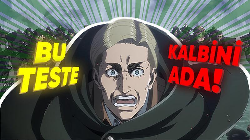Attack on Titan’a Kalbini Ne Kadar Adadığını Bu Testimizde Gösterebilecek misin? (15/15 Çekenler Keşif Birliği’ne Alındı Bile)