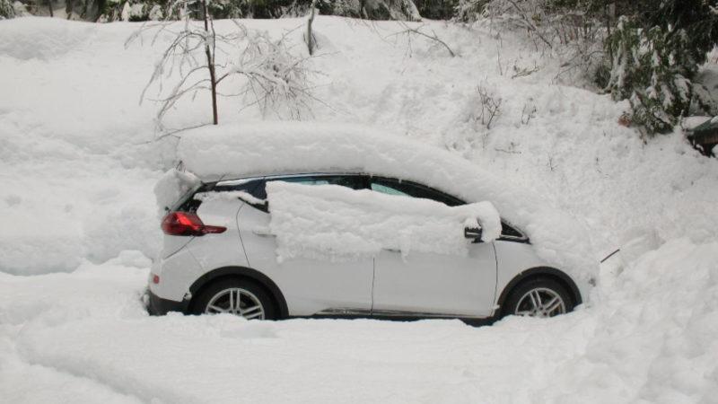 Soğuk Havada "Donakalan" Elektrikli Otomobiller Sürücüleri Çileden Çıkardı