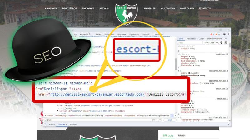 Denizlispor’un Web Sitesinde Neden “Eskort” Yazan Bir Link Olduğunu Açıklıyoruz: Perde Arkası Biraz Karanlık!