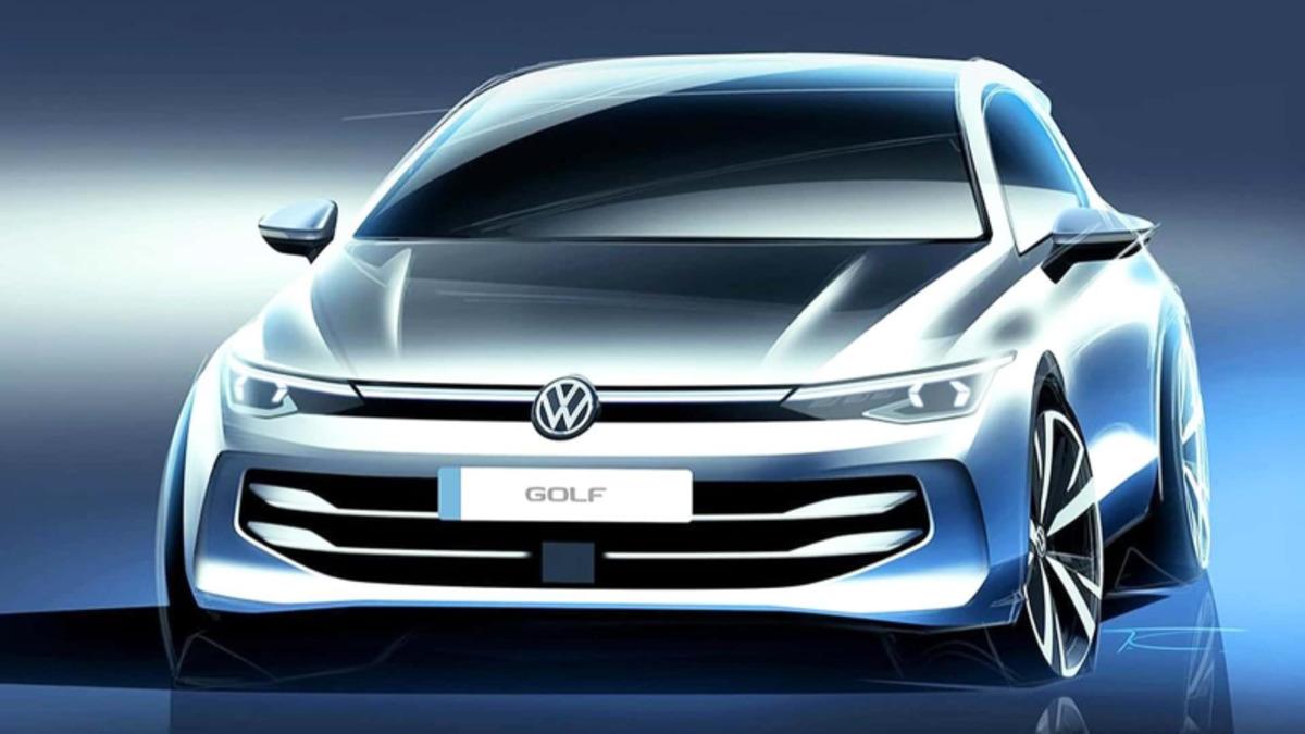 Yeni Volkswagen Golf’ün Eskiz Çizimleri Paylaşıldı