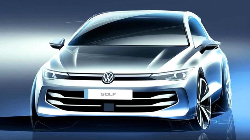 Yeni Volkswagen Golf’ün Eskiz Çizimleri Paylaşıldı