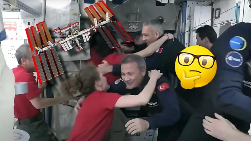 Aslında ISS’te Neredeyse Dünya’daki Kadar Yer Çekimi Var: Peki O Zaman Astronotlar Orada Nasıl Uçabiliyorlar?