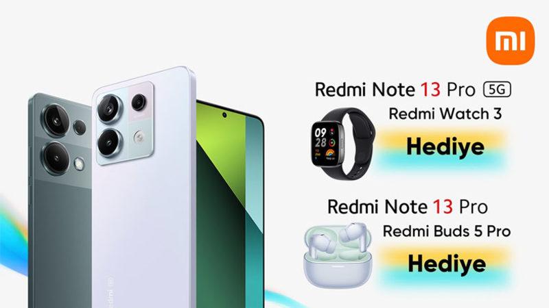 Xiaomi Redmi Note 13 Pro, Akıllı Saat ve Kulaklık Hediyeleriyle Hepsiburada’da Ön Siparişe Açıldı!