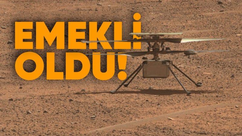 Dünya Dışı Bir Gezegende Uçan İlk Araç Ingenuity, Son Uçuşunu Yaparak Emekliye Ayrıldı
