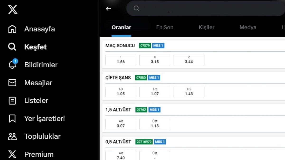 X, Bahis Oranlarını Göstermeye Başlayacak (Elon Musk’ın Bir Horoz Dövüştürmediği Kaldı)