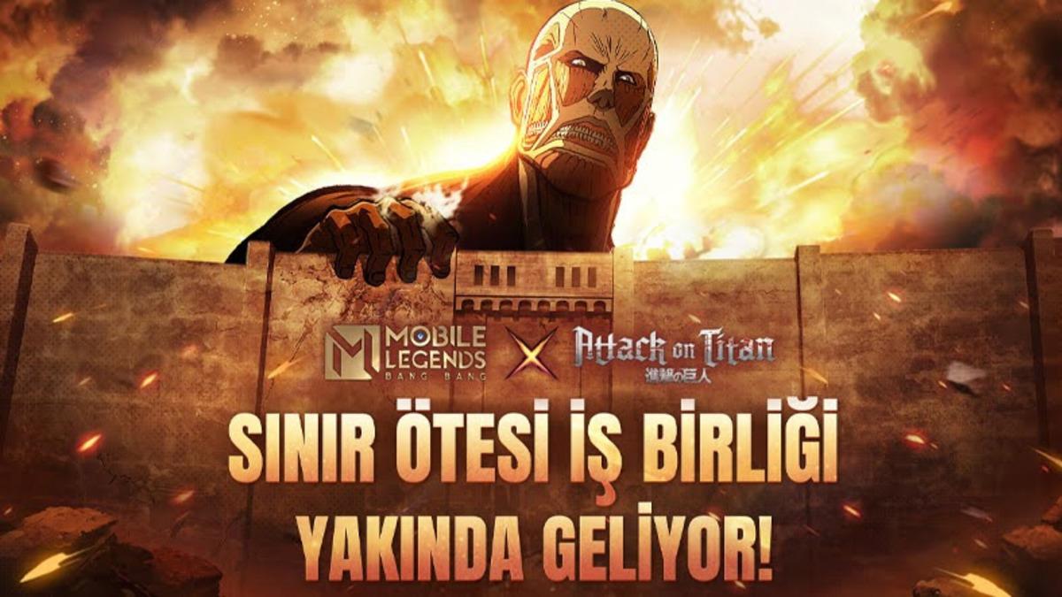 Anime Tutkunlarına Müjde: Attack on Titan, Mobile Legends: Bang Bang’e Geliyor! (Herkese Hediye de Var)