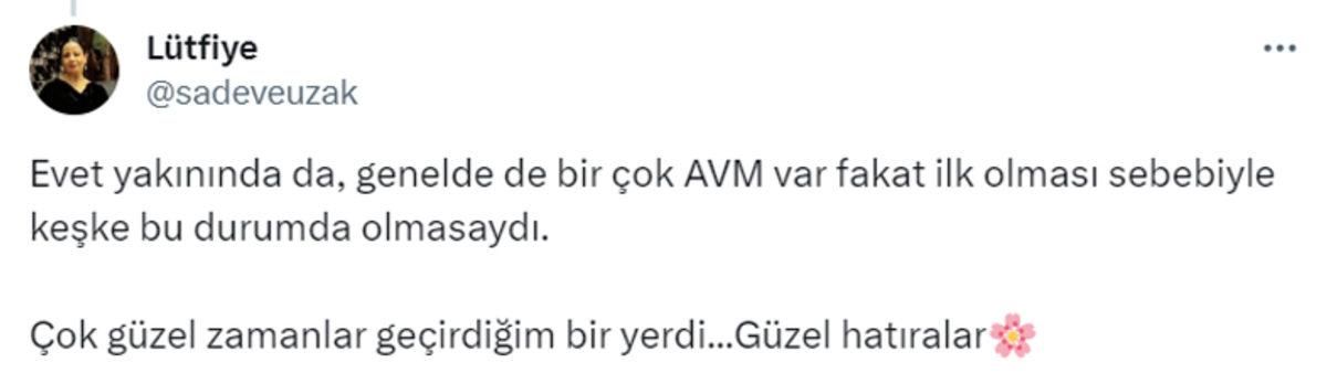 Türkiye’nin İlk AVM’sinin Son Hâli Sosyal Medyada Gündem Oldu: Hayalet Bina!