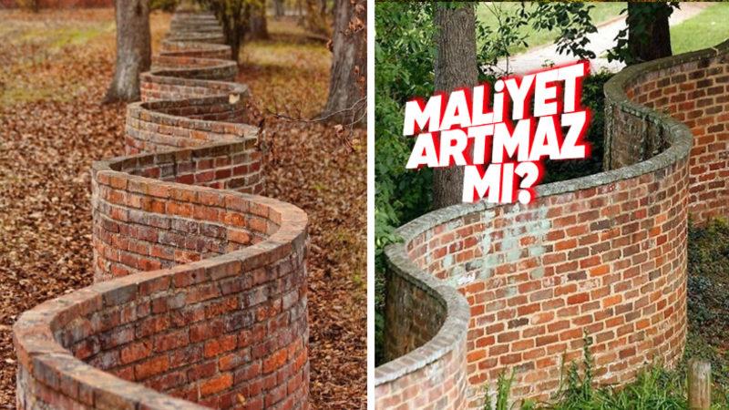 Basit Gibi Görünen Mühendislik Harikası: İngiltere’deki Duvarların Dalgalı Örülmesinin Sebebi