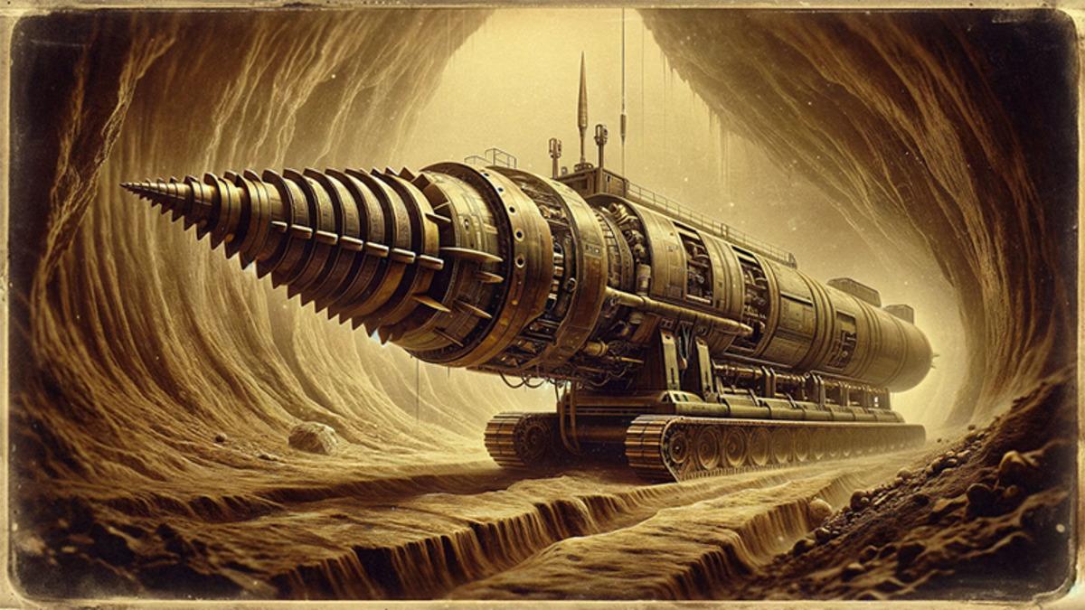 Sovyet Rusya’nın New York’u Sinsice Yok Etmek İçin Geliştirdiği Yer Altı Aracı: Savaş Köstebeği