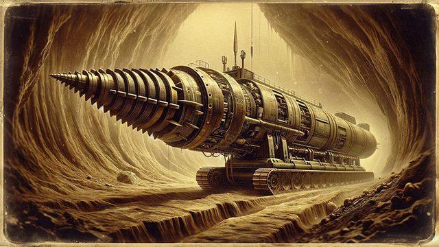 Sovyet Rusya’nın New York’u Sinsice Yok Etmek İçin Geliştirdiği Yer Altı Aracı: Savaş Köstebeği