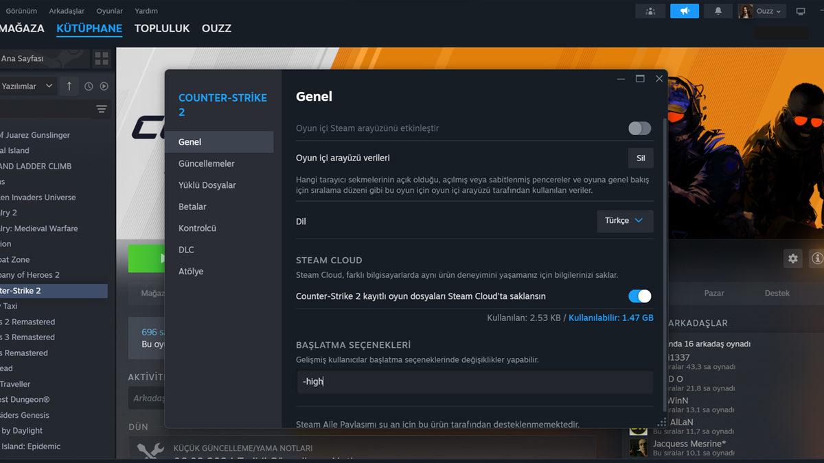Bu Aralar Herkesin Sorun Yaşadığı Oyun CS2’de FPS Nasıl Artırılır? Adım Adım Açıklıyoruz