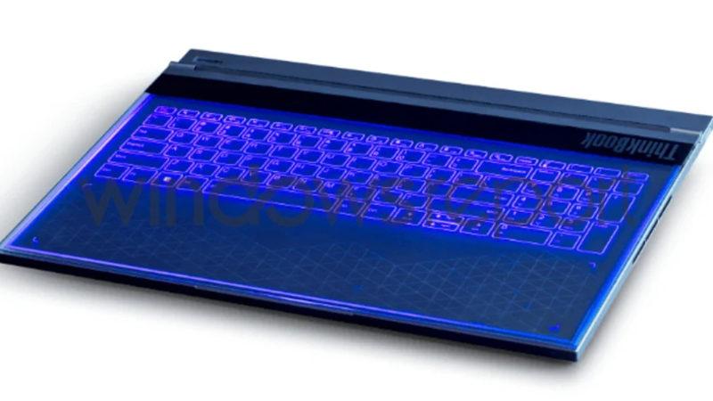 İnovasyonun Böylesi: Lenovo, Şeffaf Dizüstü Bilgisayar Geliştiriyor!