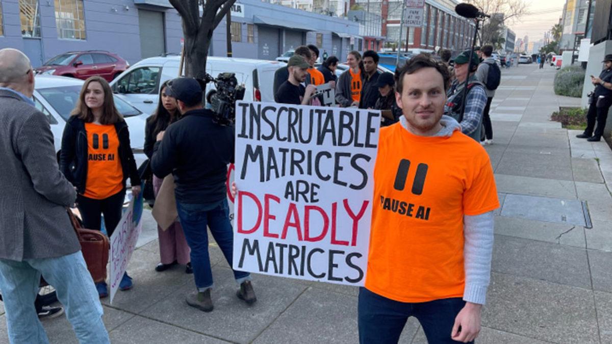 OpenAI Genel Merkezi Önünde, Yapay Zekâ Karşıtı Gösteri Düzenlendi