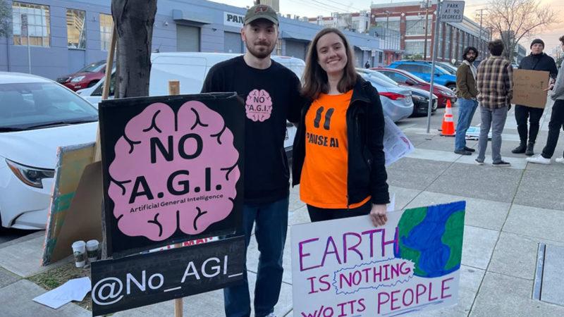 OpenAI Genel Merkezi Önünde, Yapay Zekâ Karşıtı Gösteri Düzenlendi