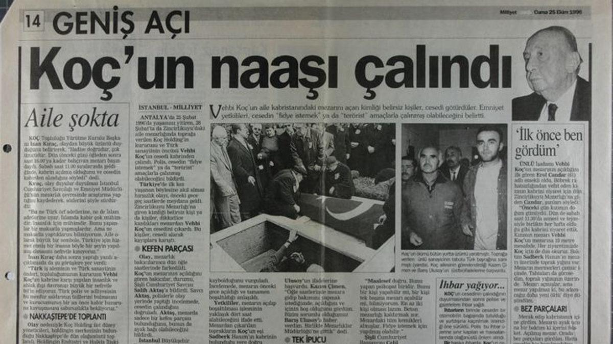 Koç Holding’in Kurucusu Vehbi Koç’un Cansız Bedeni Kimler Tarafından Hangi Amaçla Çalınmıştı?