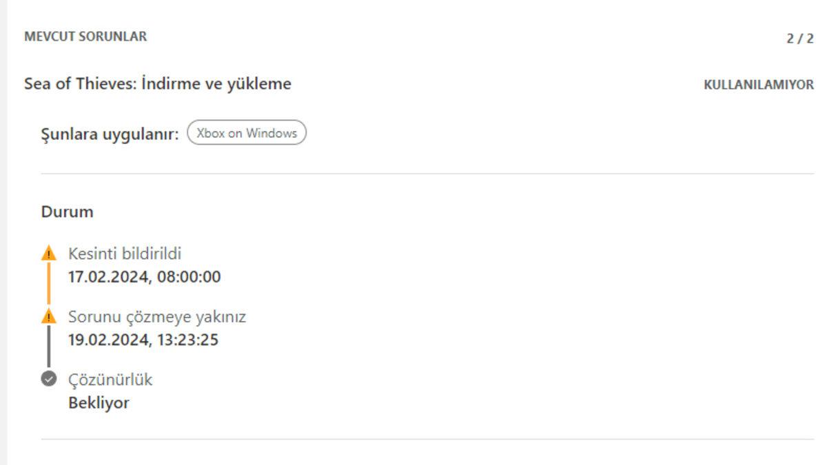 Xbox Sunucuları Çöktü: Sea of Thieves ve Call of Duty: Black Ops II’ye Giriş Bile Yapılamıyor