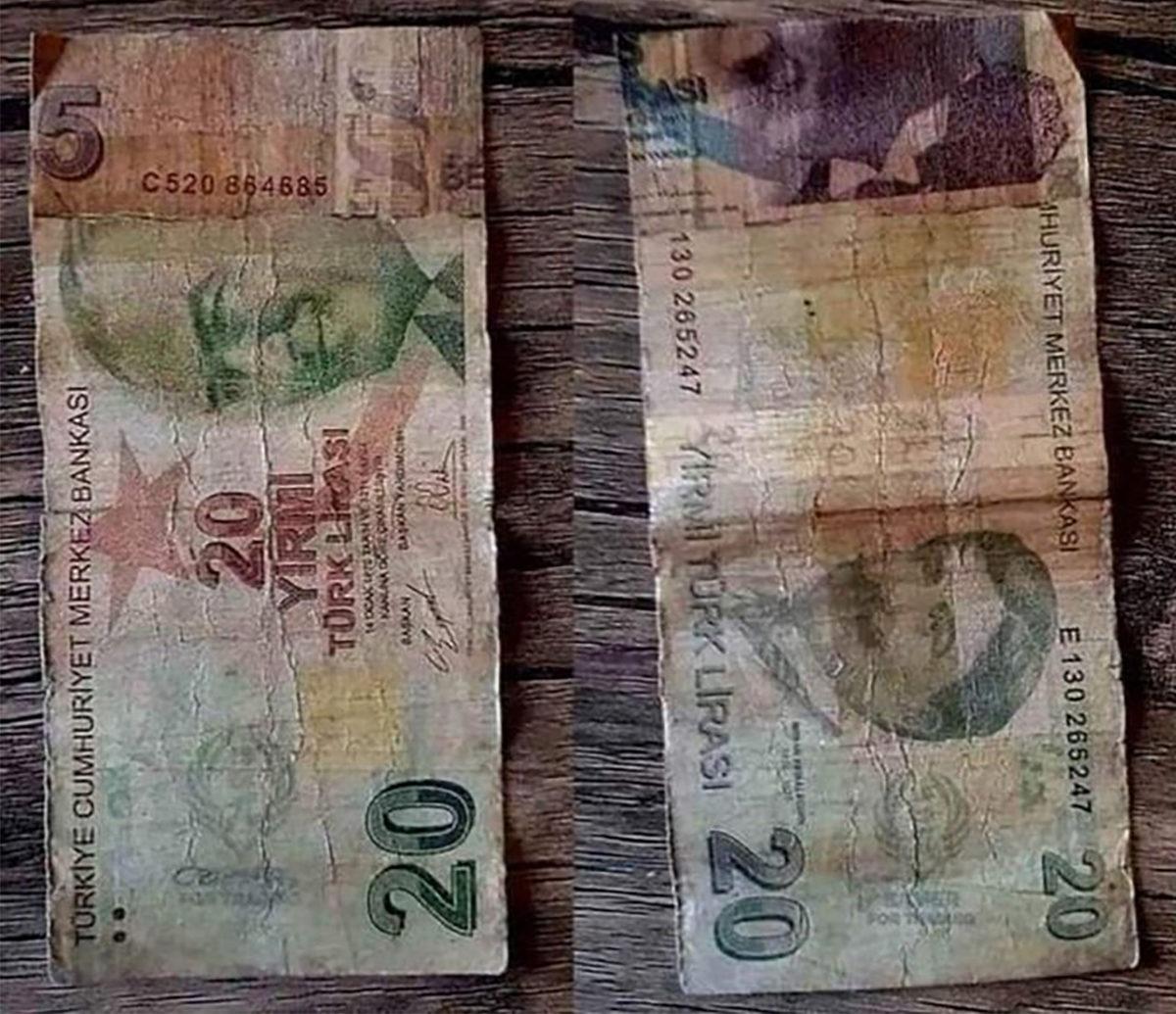 Suriye’de 20 TL ile 5 TL’nin Birleştirilerek 25 TL Olarak Kullanılması Gündem Oldu: Üstelik Bu, Tarihteki İlk Örnek Değil!